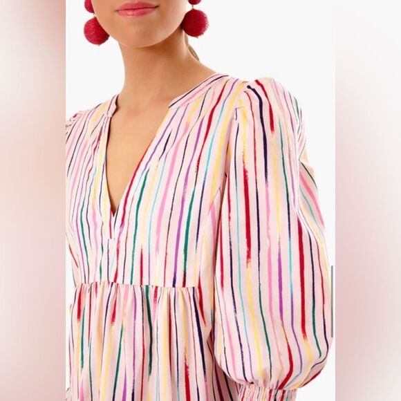 POMANDER PLACE Bermuda Pink Sorbet Kenzo Dress; Size Medium; NWOT! 😃 - Picture 7 of 14